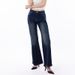 Cross-border European And American Women's Clothing, Vintage Loose-fit Flared Jeans, Casual Versatile Floor-length_ecoleips.com