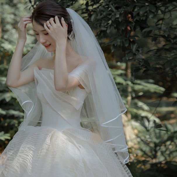 Women's Clothing New Forest Style High End Dress With Long Train_ecoleips.com