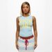 Women's Slim Fit Cropped Vest Sleeveless Round Neck Letter Print Trendy Sexy Top American Style Summer Fashion_ecoleips.com