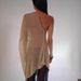 Women's Hollow out See through One Piece Knitted Sweater European American Style Multiple Wearing Methods Vacation Beach Cover up Shawl Top_ecoleips.com