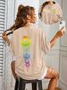 Women's Casual Short Sleeve T-Shirt 2 Pack Soft Breathable Basic Tees Loose Fit round Neck Top for Everyday Comfort_ecoleips.com