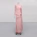 Women's Pleated Asymmetrical Slim Fit Floor Length Dress with Flowing Ribbons Southeast Asia Spring New 2026 Gown_ecoleips.com