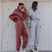 Women's Clothing autumn and winter women's clothing new casual sweatshirt jacket sports suit for women_ecoleips.com
