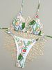 2025 Women's European American Style Split Triangle Bikini Sexy Brazilian Cross Border Swimwear for Beach Vacation_ecoleips.com