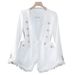 Women's Clothing Elegant French-Inspired Women's Blazer With V-Neck & Double Breasted Buttons - Tweed Jacket For Office & Evening Wear_ecoleips.com
