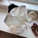 Old Money Style White Linen Long-Sleeve Sun Protection Shirt For Women, Summer Thin Outerwear Blouse, Cotton-Linen_ecoleips.com