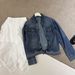 2026 Vintage Distressed Denim For Women, New Spring And Autumn Loose Casual Versatile Jacket Top_ecoleips.com