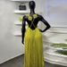 Women's Clothing Elegant Three Dimensional Floral Pleated Backless Suspender Dress For Women Shoulder Strap Spring New Style Solid Color_ecoleips.com