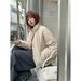 girl Girl Girl GAGD Stylish And Fashionable Stand Collar Korean Style Versatile Single-Breasted Short Warm Down Jacket For Petite Women_ecoleips.com