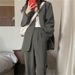 Women's Clothing Jacket Suit Set Women's Temperament Commuter Design Niche Suit Women's Suit_ecoleips.com