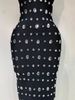 Newest Fashion Designer Women's Beaded Elastic Bodycon Bandage Maxi Long Dress Elegant Luxury Birthday Outfit UCR8_ecoleips.com