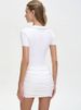 JULISSA MO Irregular Turn-down Collar Zipper Women Bodysuit Short Sleeve High Waist Bodysuit Spring Slim Elegant Sporty Playsuit_ecoleips.com