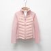 Pinghu Chixin Jacket New National Standard 90 Down Lightweight Stand Collar Women's Yoga Patchwork Solid Color Slim Fit_ecoleips.com