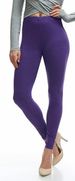 Unbeatable Quality Russian Milk Silk Brushed Solid Color With Stretch 9/10 Leggings For Slim Fit Women_ecoleips.com
