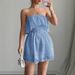 Women's Clothing Simple Fashion Style Chest Wrap Slim Shorts Jumpsuit Women's Clothing Spring And Summer_ecoleips.com