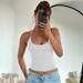 2025 Summer New Sexy Backless Slim Fit Inner Wear Hot Girl Slimming Halter Neck Tank Top Wholesale_ecoleips.com