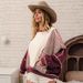 cross-border New Striped Color-block Lantern Sleeve Sweatshirt Trendy Fleece Knitwear Casual Jacket For Women_ecoleips.com