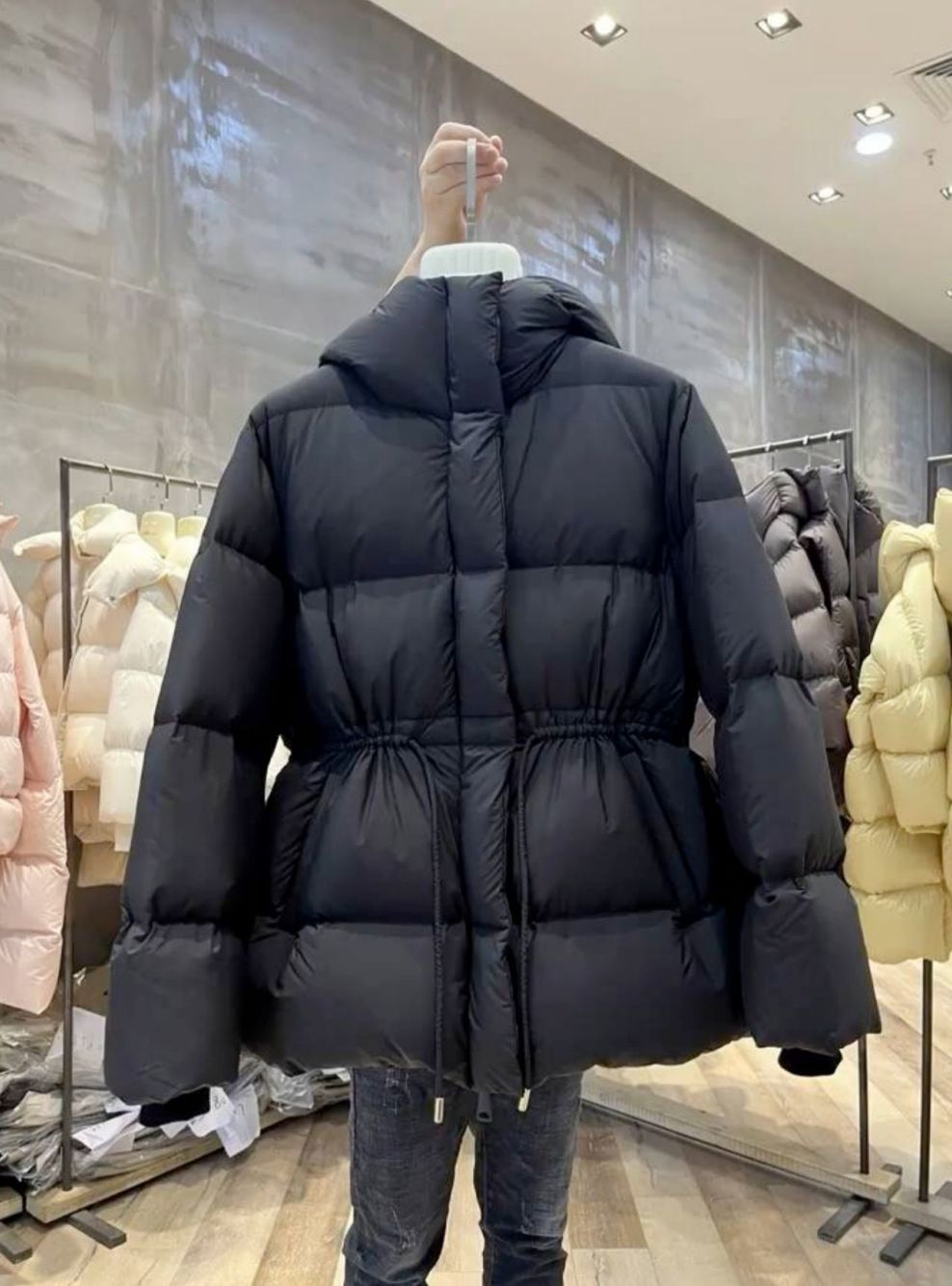 girl Girl Girl Winter Design Waist-Slimming Jacket For Women 2025 New Fashion Simple Versatile Thickened Warm Cotton Coat_ecoleips.com