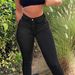 Women's Clothing Skinny Jeans, Hot Style, High Waisted, Hip Lifting, Tight Fitting Cropped Pants, Stretchy And Slim Fit With Pockets_ecoleips.com