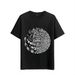 Women's T-Shirts Tshirt Muscle Freaks Aztec Calendar Style T-shirt_ecoleips.com