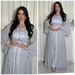 Women's Clothing Four Seasons Commuter Vest + Jacket Dress Chiffon Hot Diamond Muslim Suit Robe_ecoleips.com