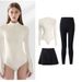 UPF50 + Sunscreen Wetsuit Jellyfish Suit Women's Snorkeling Swimsuit Quick-Drying Set Long Sleeve Trousers Surfing Adult 2026_ecoleips.com