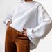Cross-border European And American 2026 Fall/Winter Fashion Casual Solid Color Round Neck Loose Elegant_ecoleips.com