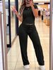 Women's Short Sleeve Two-Piece Set | Casual Summer Outfit With T-Shirt And Shorts_ecoleips.com