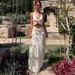 Winter New Fashion Women's Sexy V-neck Halter Top With Ruffled Long Skirt Two-piece Set_ecoleips.com