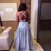 Women's African-Inspired One-Shoulder Backless Maxi Dress Striped Trendy Summer Spring Long Dress_ecoleips.com