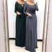 Women's Clothing Dress Middle Eastern Long Sleeved Solid Color Large Size Robe Muslim Abaya_ecoleips.com