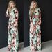 Summer New Long Sleeved Maxi Dress European And American Style Printed Full Skirt for Women Best Selling on Amazon AliExpress eBay_ecoleips.com