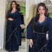 Women's Clothing Muslim Robe Hot Diamond Chiffon Dress With Belt_ecoleips.com