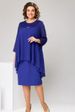 Women's Casual Long Sleeved Dress European American Style Summer Floral Round Neck 3D Printed Dress_ecoleips.com