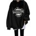 fleece-lined Hoodless Sweatshirt For Women, Spring, Autumn, Winter, Thin, Loose, Korean European And_ecoleips.com