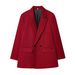 Cross-border Foreign Trade Wholesale ZA European And American Style Women's New Fashion Silhouette Double-breasted_ecoleips.com