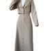 Women's Clothing Autumn And Winter New Fashion Long Sleeved Suit Shirt Jacket Skirt Suit_ecoleips.com