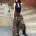 Verve 2025 Summer New Women's Street Fashion Leopard Print High Waist Loose Skirt_ecoleips.com