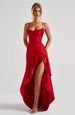 2025 Summer Sexy Women's Camisole Backless Ruffle Edge Irregular Formal Dress_ecoleips.com