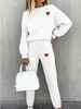 Women's Clothing Fashion Suit Autumn And Winter Leisure Printing New Style Printing_ecoleips.com