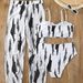 Aria Basics 2025 New European And American Cross-Border Best-Selling Plus Size Three-Piece Bikini Swimsuit With Mesh Pants_ecoleips.com