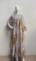 Elegant Muslim Abaya Dress – Embroidered Sequin Maxi Gown For Women, Modest Long-Sleeve Dubai Style Islamic Wear_ecoleips.com