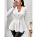 Women's New Thickened Slim Fashion Jacquard Suit Jacket_ecoleips.com