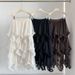 Women's High Waist Mesh Ruffle Cake Skirt – Elastic Waist A-Line Midi Skirt, Flowy & Feminine For Casual & Dressy Occasions_ecoleips.com