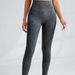 Seamless Yoga Pants for Women Quick Drying Hip Lifting Tight Fitting Sand Wash Lettered Outdoor Sports Fitness Pants Best Selling_ecoleips.com