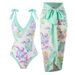 Women's Clothing One Piece Conservative Belly Covering Slimming Holiday Beach Hot Spring Swimsuit French Retro One Piece Bikini_ecoleips.com