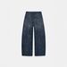 Women's High-Waisted Rhinestone Jeans – Loose Fit Straight Leg Denim Pants (S-XXL, Blue)_ecoleips.com