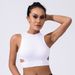 Women's Clothing Sports Bra For Women With Removable Chest Pads Gathered Yoga Running Fitness Tight Solid Color Underwear_ecoleips.com