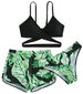 K New Fashionable And Sexy Bikini Three Piece Women's Swimsuit Set_ecoleips.com