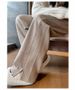 Herringbone Woolen Wide-leg Pants Women's 2025 New Autumn And Winter Large Size Fat Mm Loose And Thin Narrow Version Straight Pants_ecoleips.com